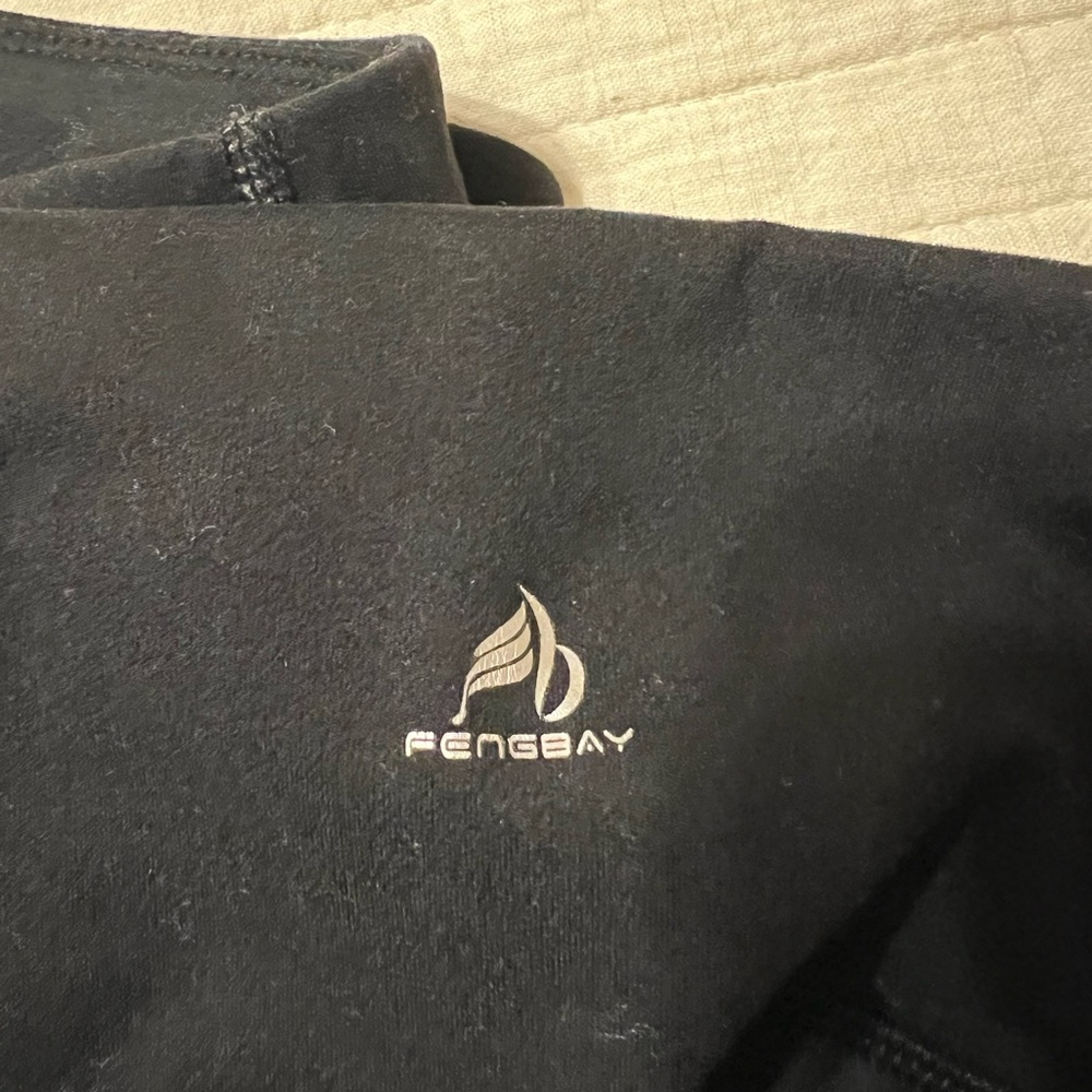 Black womens leggings - Picture 2 of 3